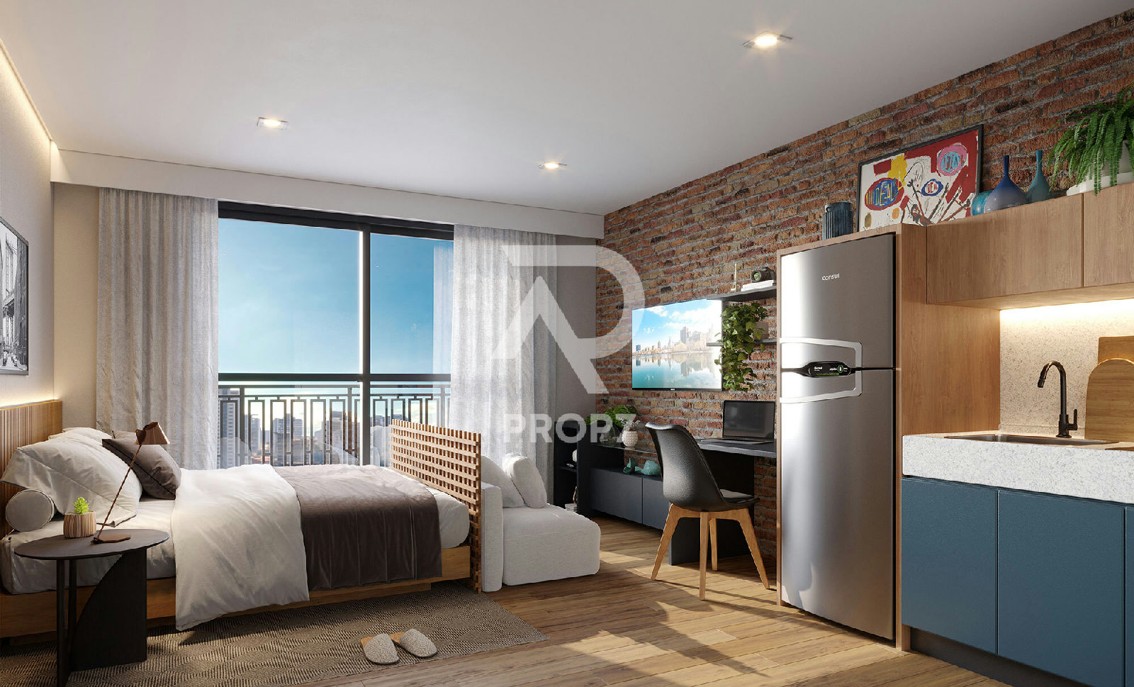 Apartamento 92,2 m² no Brooklin Noventa Living