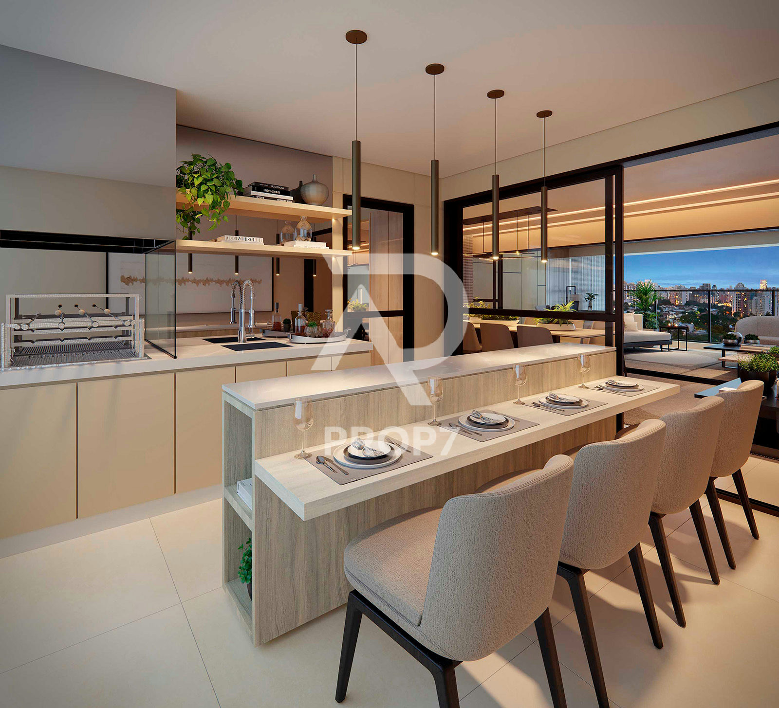 Apartamento 262,4 m² no Ampére Brooklin, 4 dormitórios