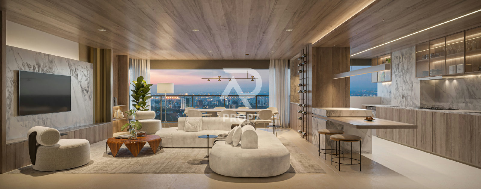 Apartamento 161,9 m² no Core Klabin