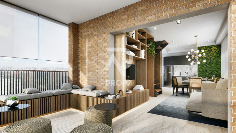 Cobertura Duplex 99,9 m² no B.LONG Ibirapuera