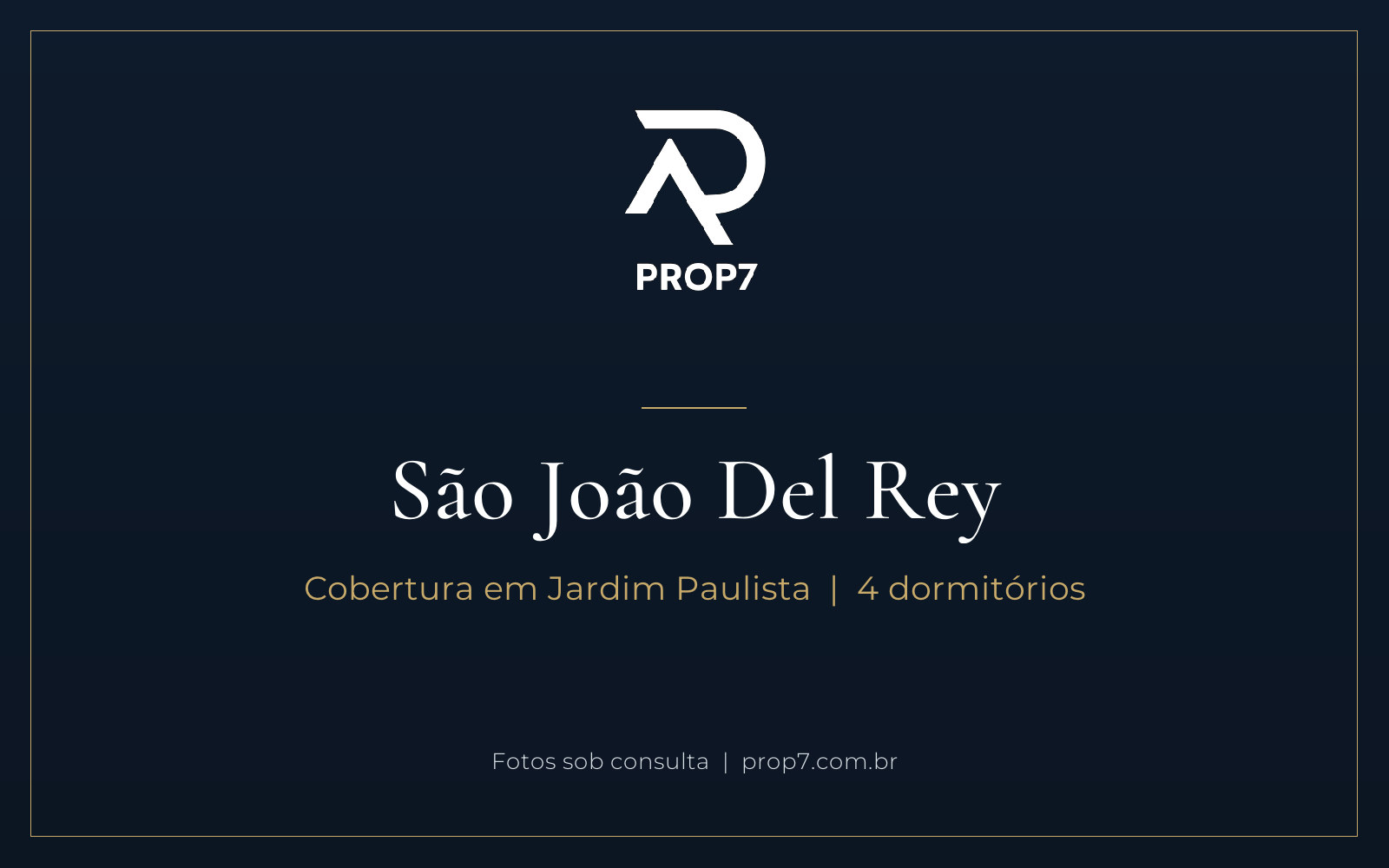 Cobertura no São João Del Rey