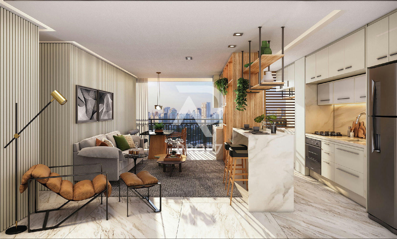 Studio no Brooklin Noventa Living