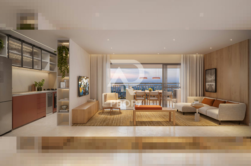 Cobertura 140,3 m² no Paseo Santa Cruz