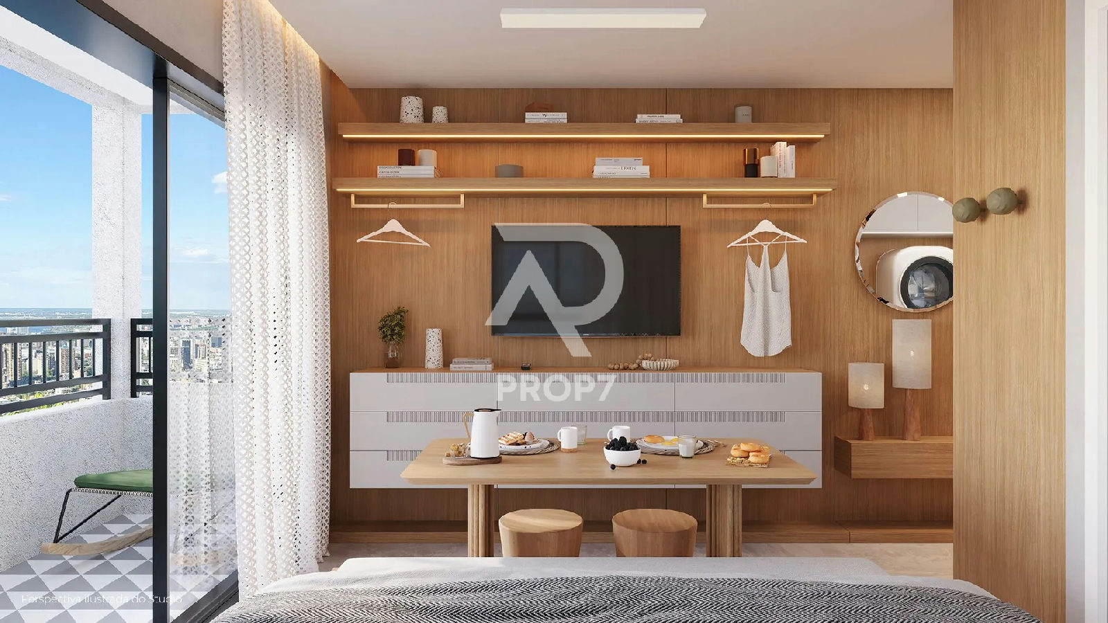 Studio 20,8 m² no Pamplona 1083