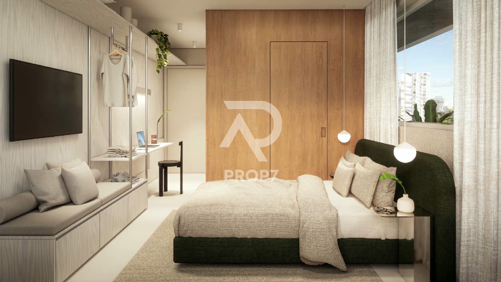 Studio 24,2 m² no Iris Jardins