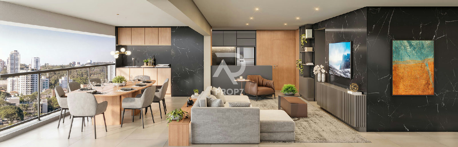 Apartamento 87,3 m² no Led Vila