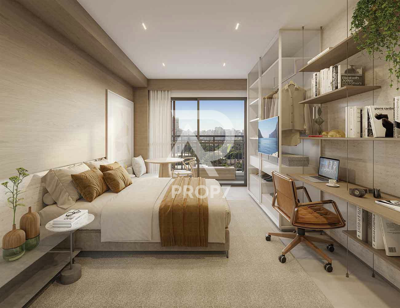 Studio 24,9 m² no SP 360° Smart Living