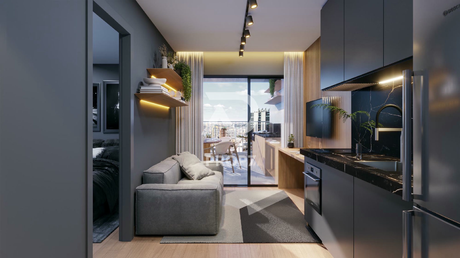 Studio NR 17,4 m² no Vitacon Mourato Coelho