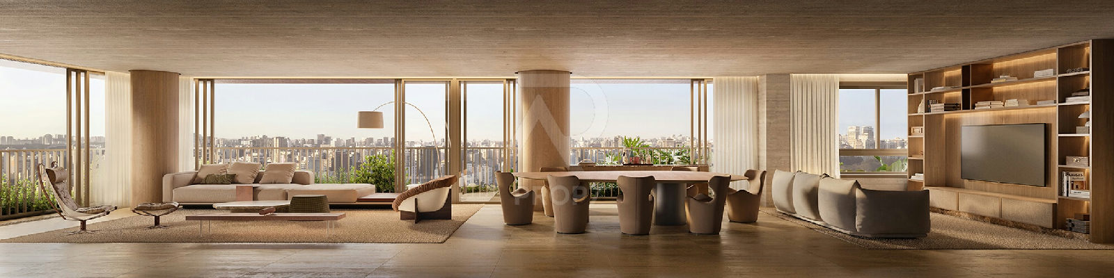 Apartamento Garden 536 m² no Horácio Lafer Autoria