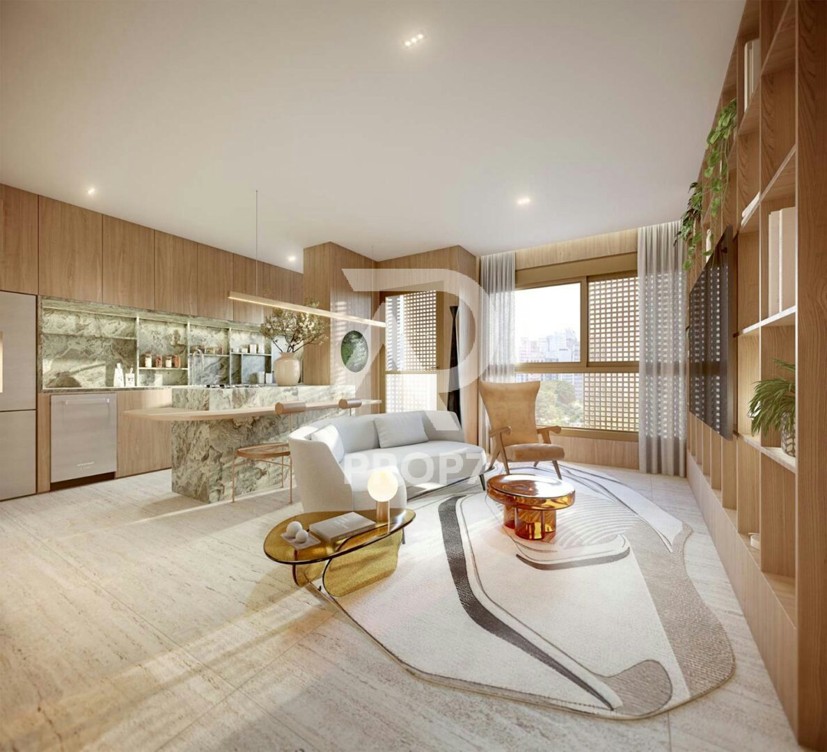 Apartamento 54,4 m² no Art'Stone Residences