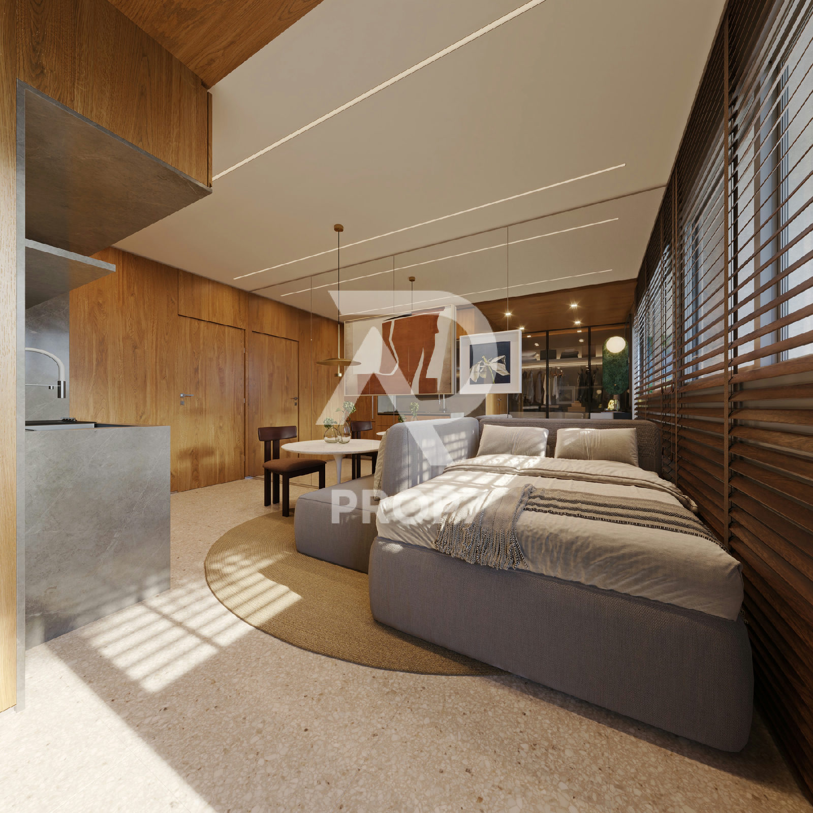 Studio NR 28,2 m² no Pintassilgo 336