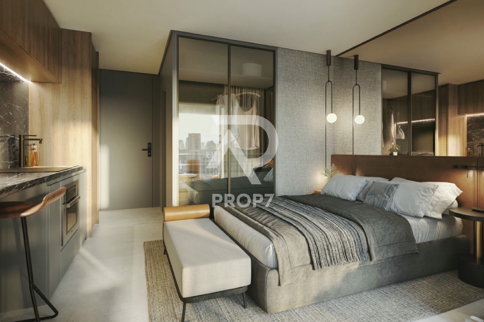 Studio 54,0 m² no Itá Studios Residenciais