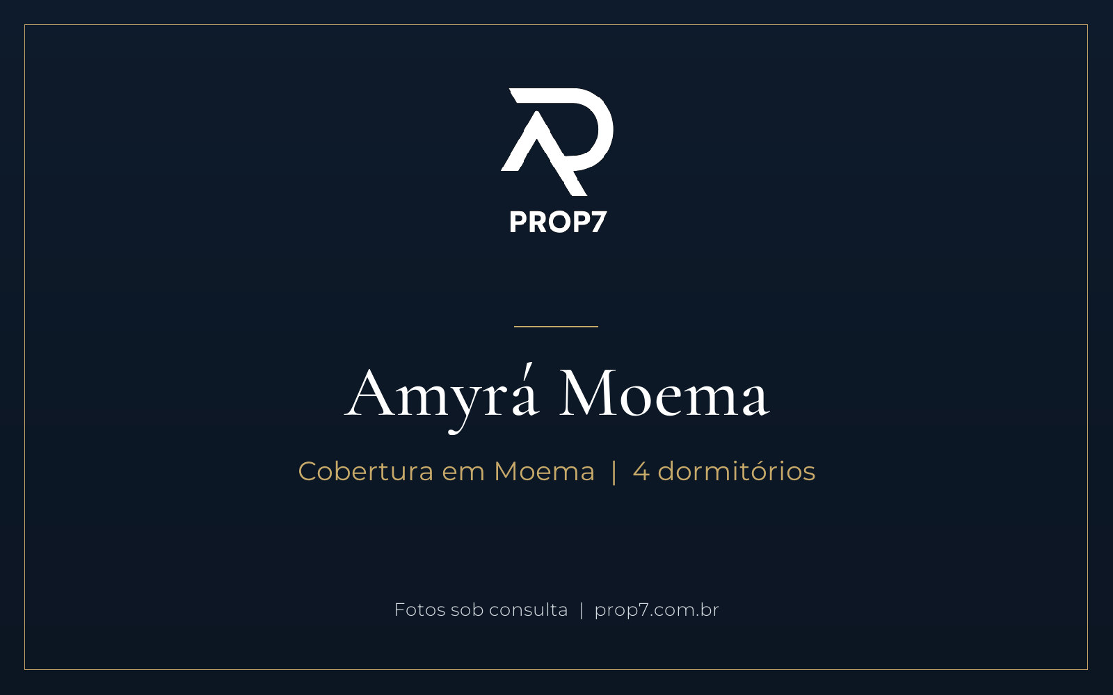 Cobertura no Amyrá Moema
