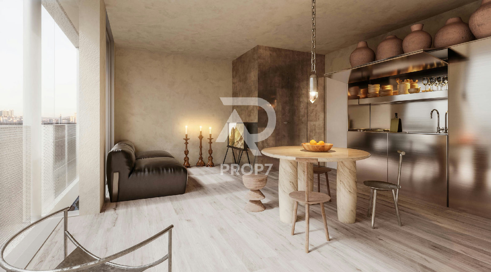 Studio 36,2 m² no VN Frei Caneca