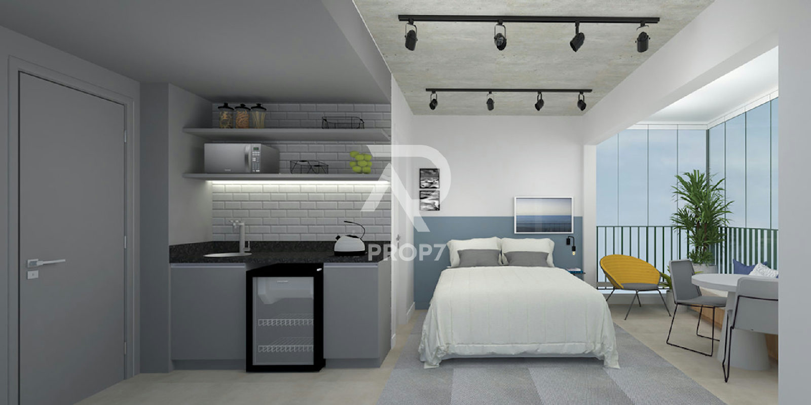 Studio 25,2 m² no Next Home Design