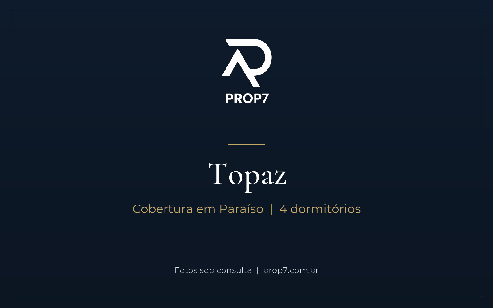 Cobertura no Topaz