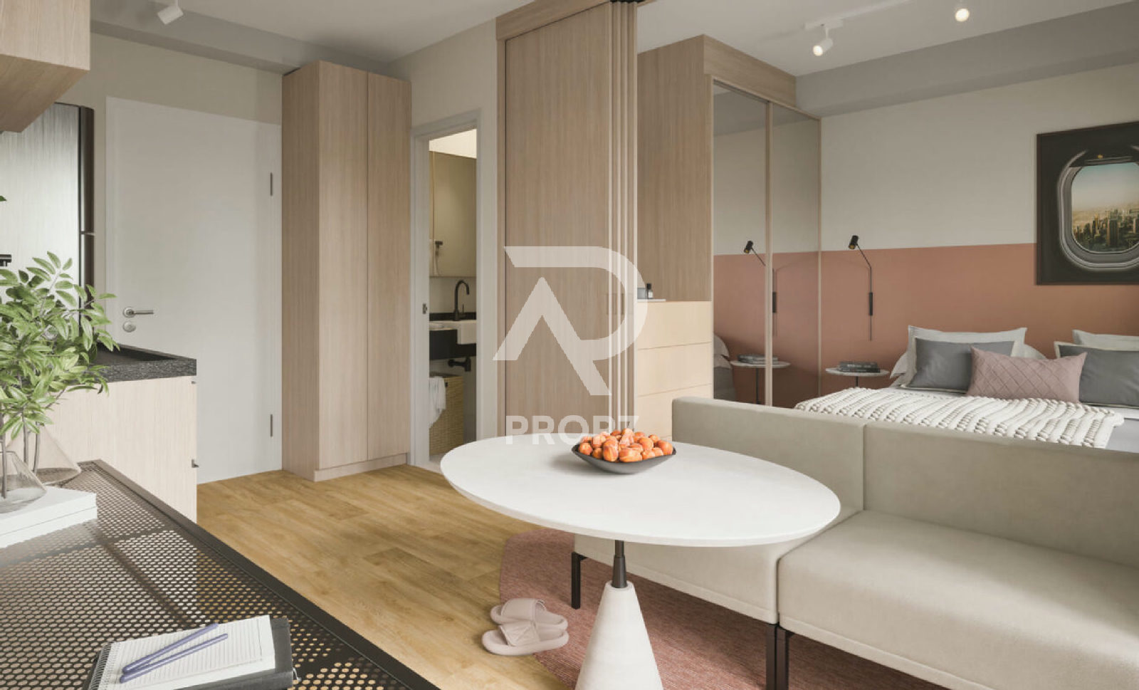 Studio 31,3 m² no Zenion
