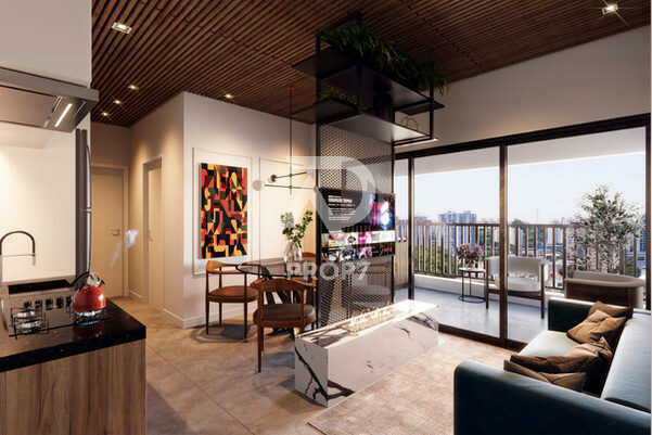 Apartamento 52,3 m² no Symmetry Zabo