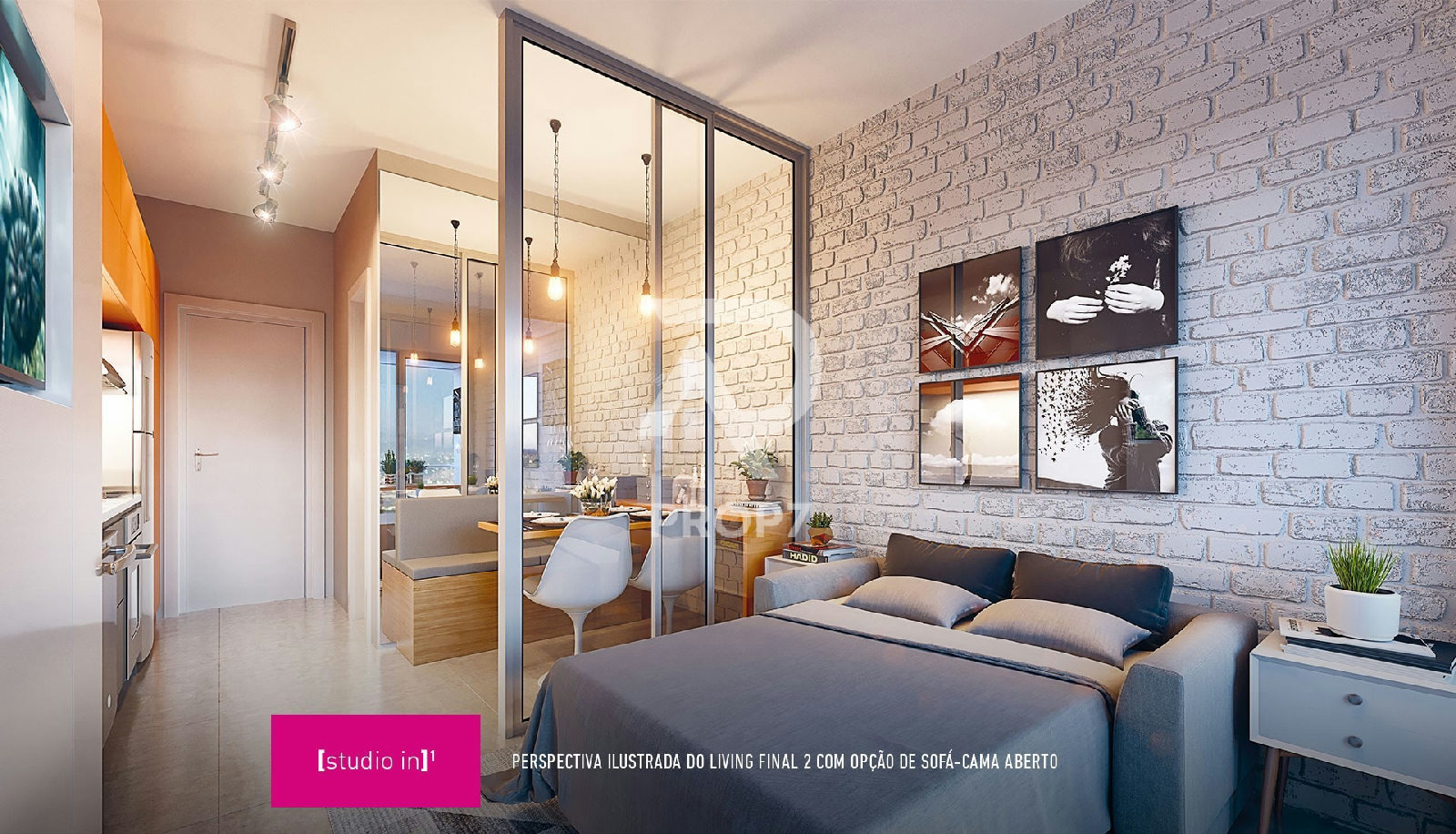 Studio 26,4 m² no Síntese SP