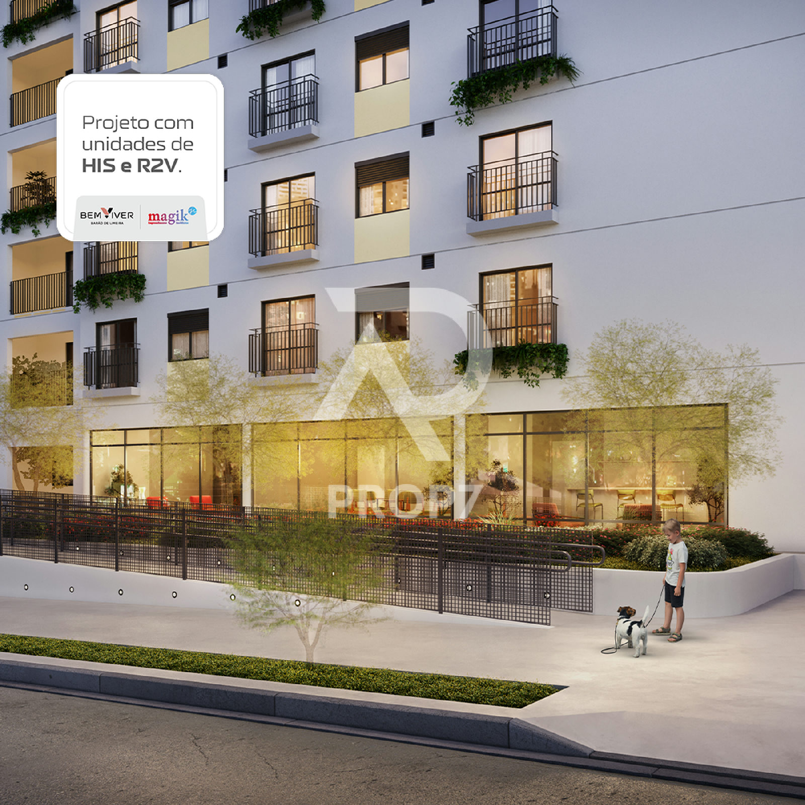 Studio 34,9 m² no Bem Viver Barão de Limeira
