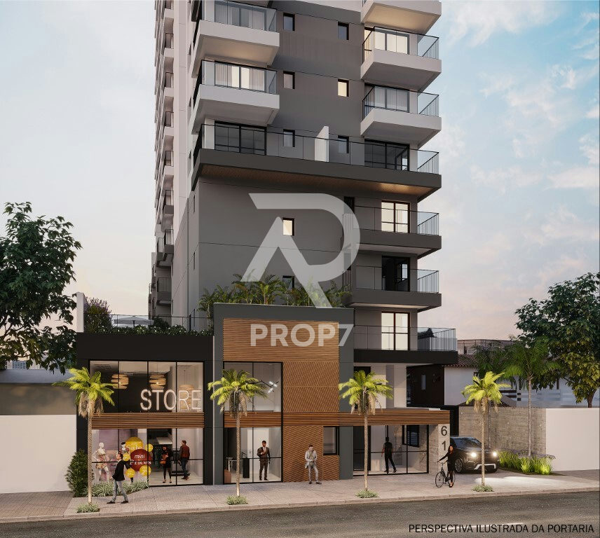 Studio 34,1 m² no Lucky Praça Sílvio Romero