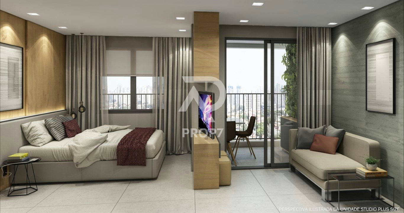 Studio 63,2 m² no Lucky Praça Sílvio Romero