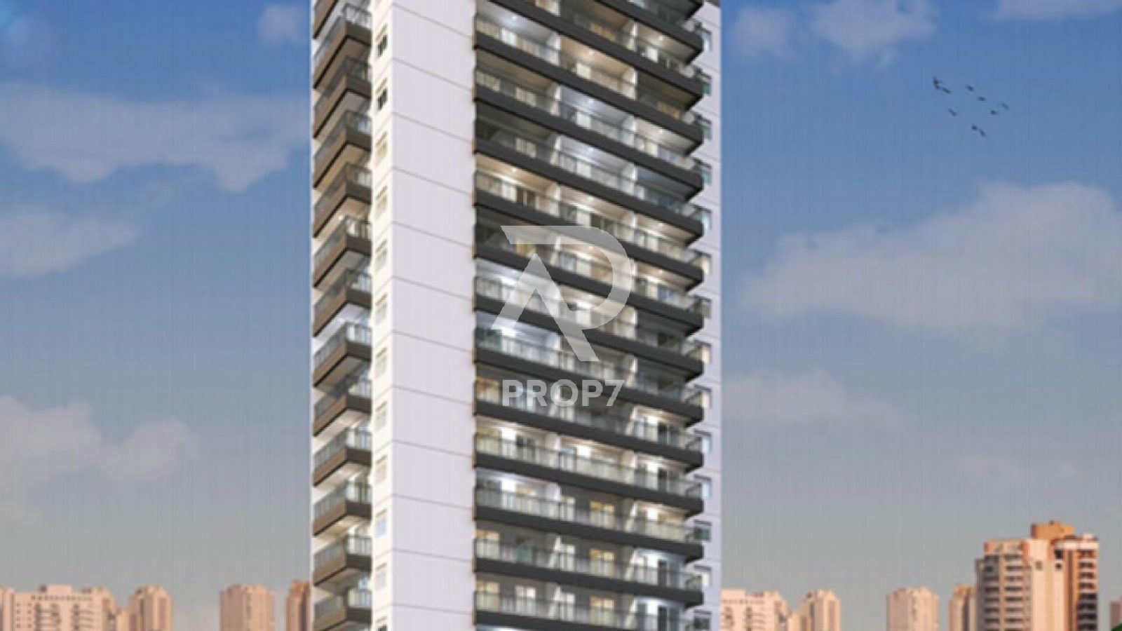 Studio 26,7 m² no Praça 603