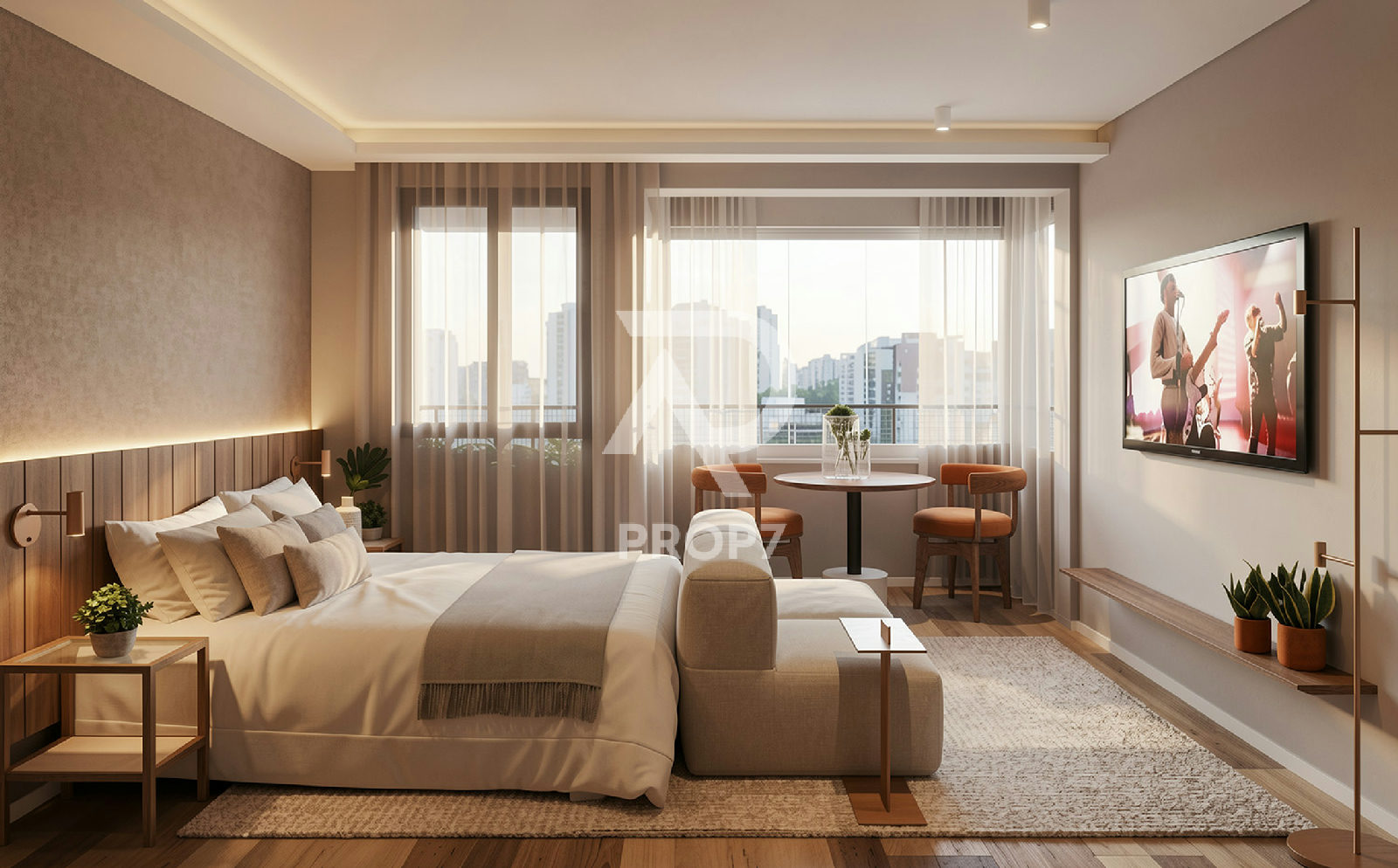 Studio 32,6 m² no Praça 603