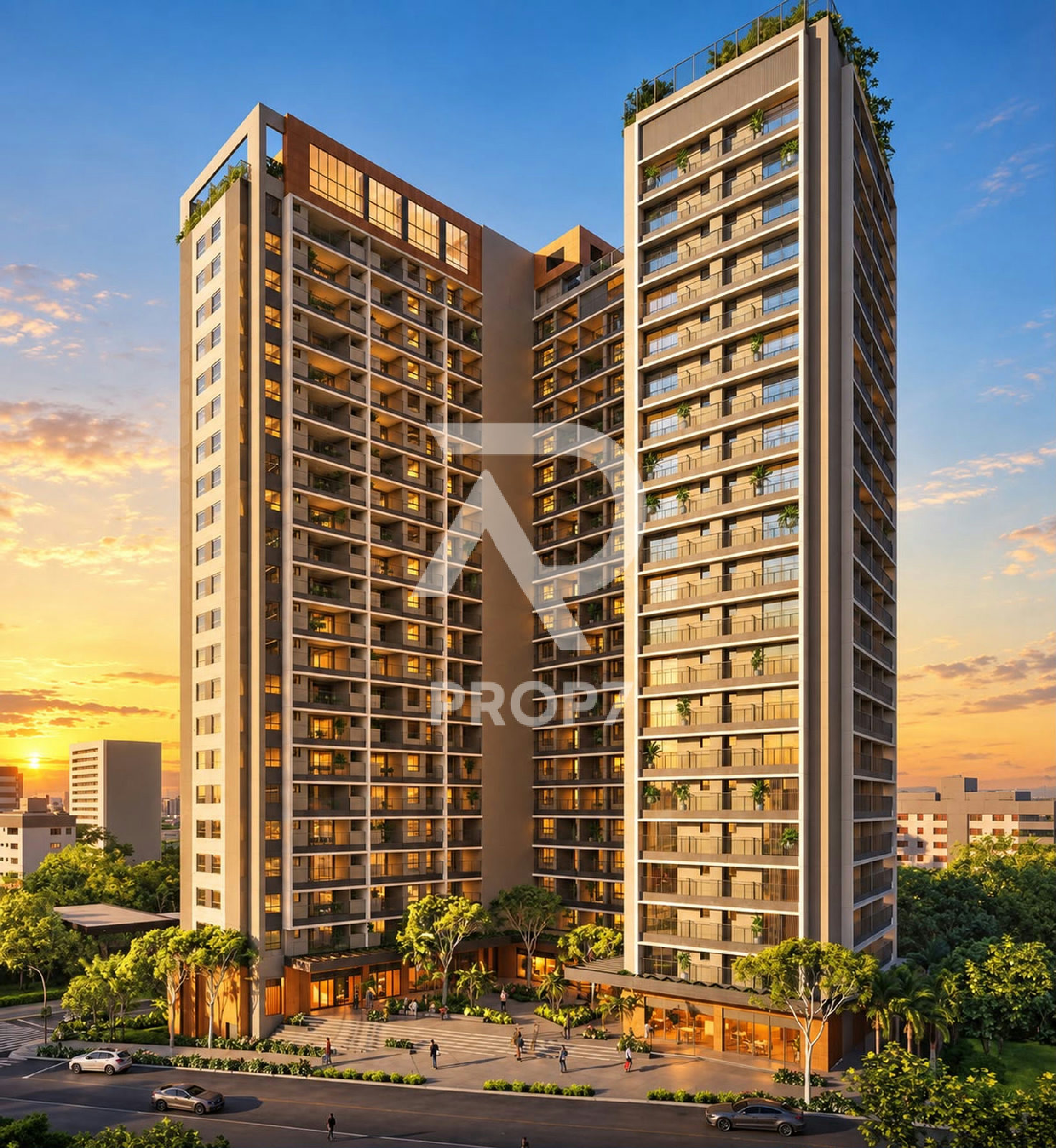 Studio 25,3 m² no Kaslik Ibirapuera