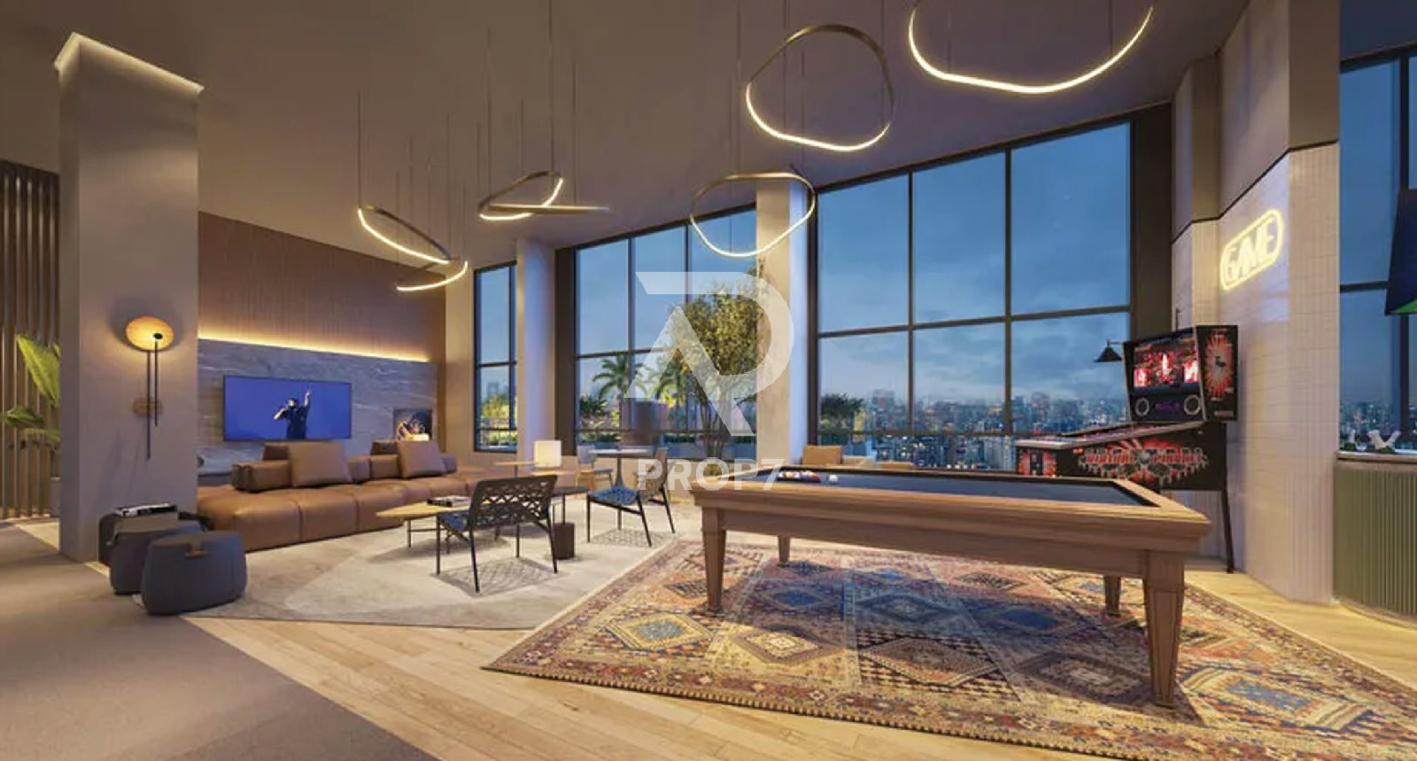 Studio 68,7 m² no Kaslik Ibirapuera