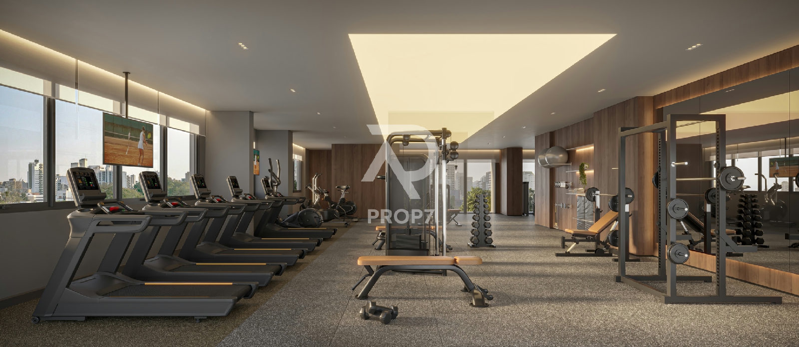Studio 58,8 m² no Oásis Santa Cruz by Diálogo