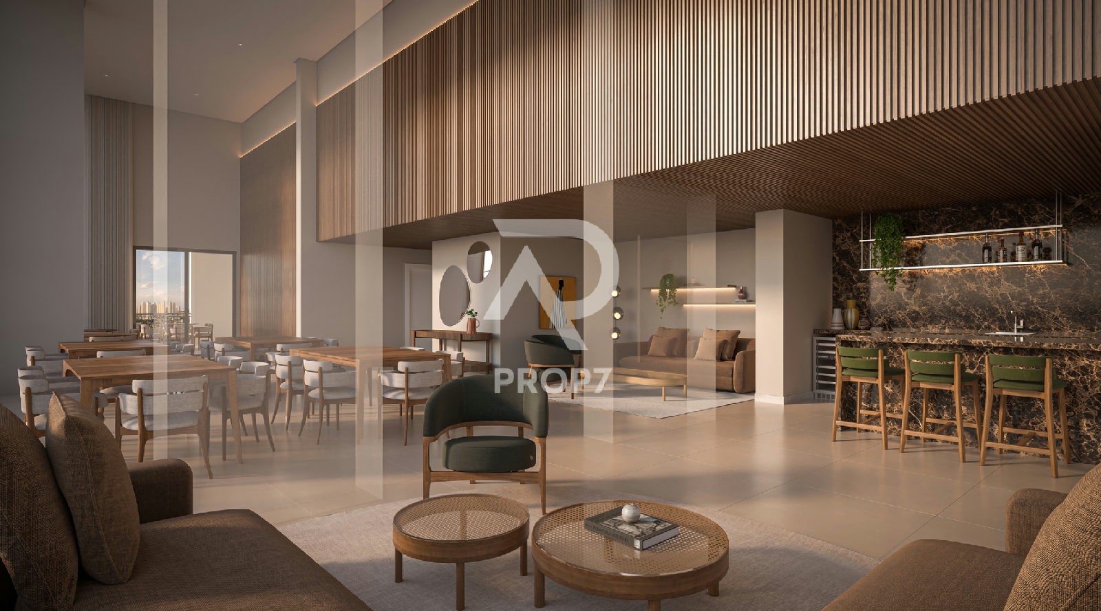Studio 69,9 m² no Oásis Santa Cruz by Diálogo