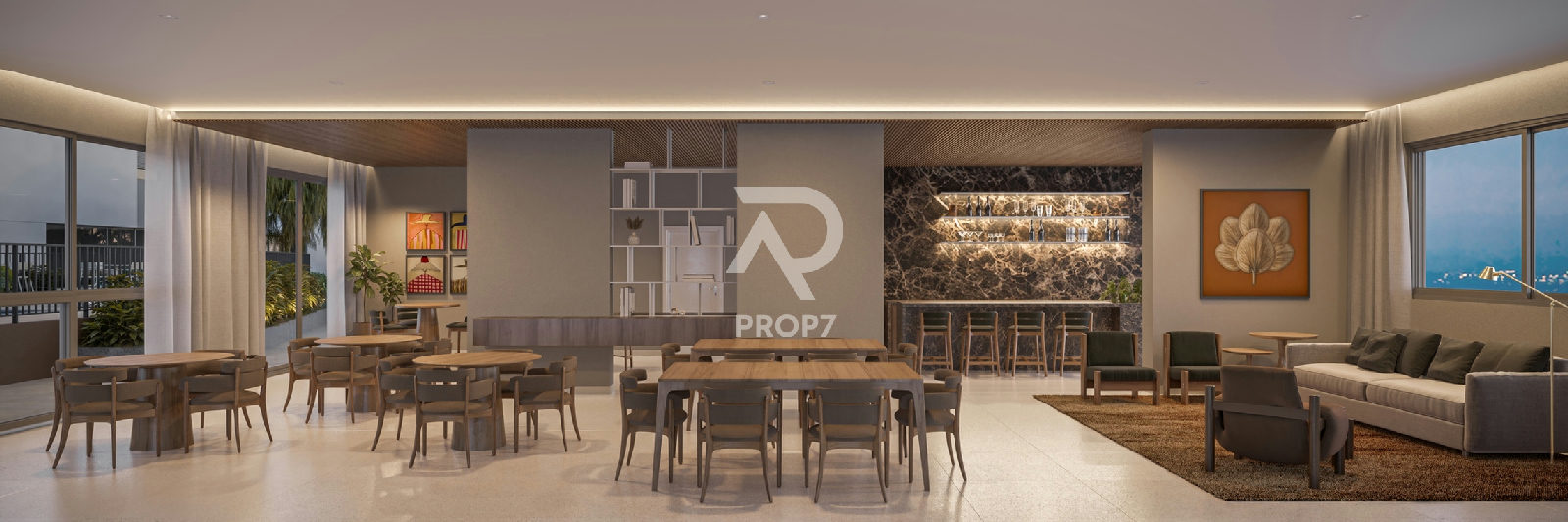Studio 62 m² no Oásis Santa Cruz by Diálogo