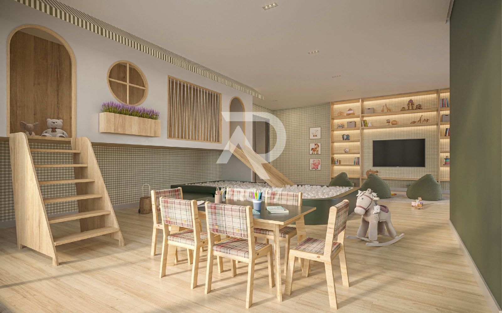 Studio 102 m² no Oásis Santa Cruz by Diálogo