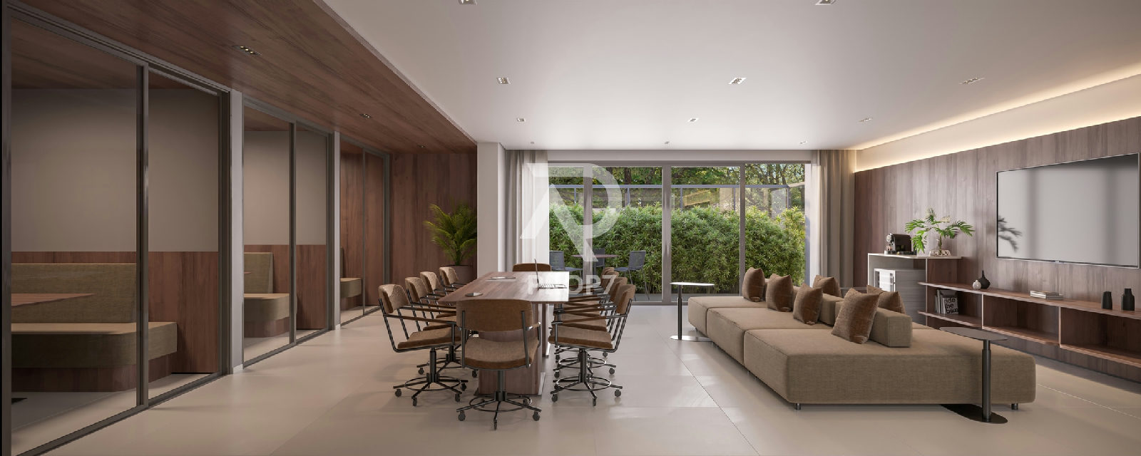 Studio 97,5 m² no Oásis Santa Cruz by Diálogo