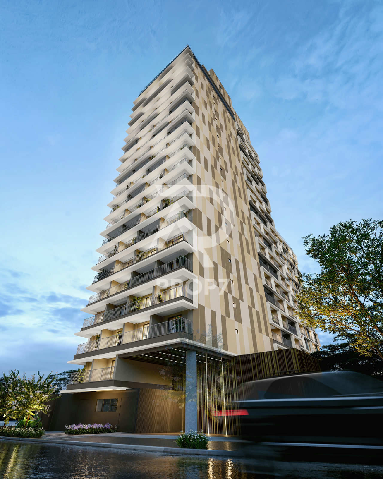 Studio 30,3 m² no Nex One Bela Cintra
