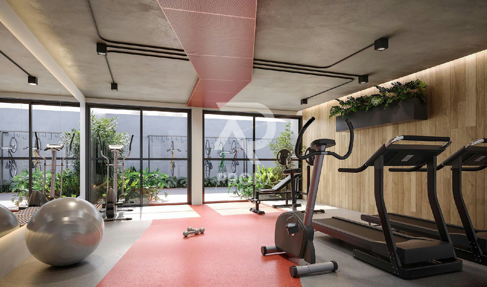 Studio 60,9 m² no Nurban Conceição