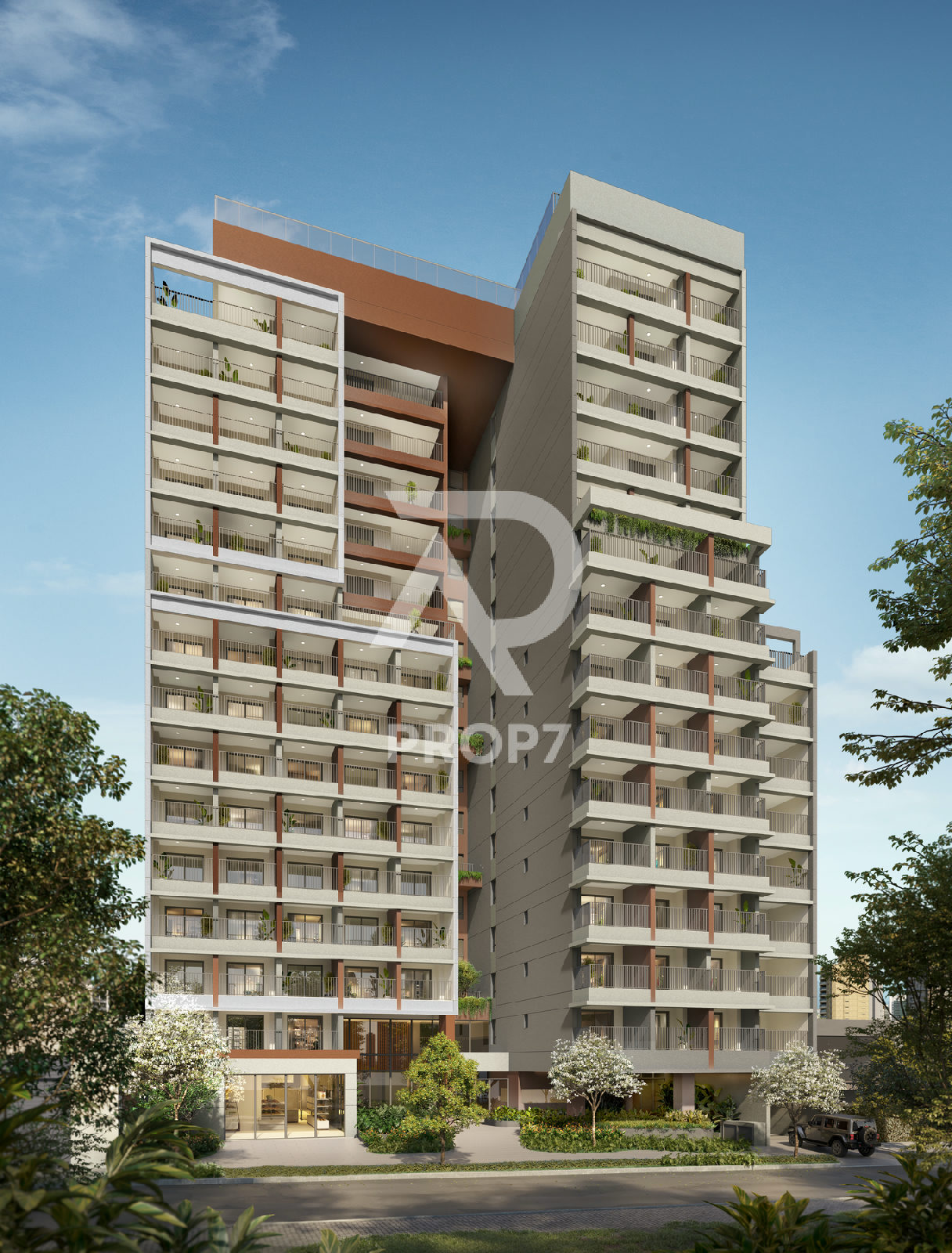 Studio 25,7 m² no Chronos Pinheiros