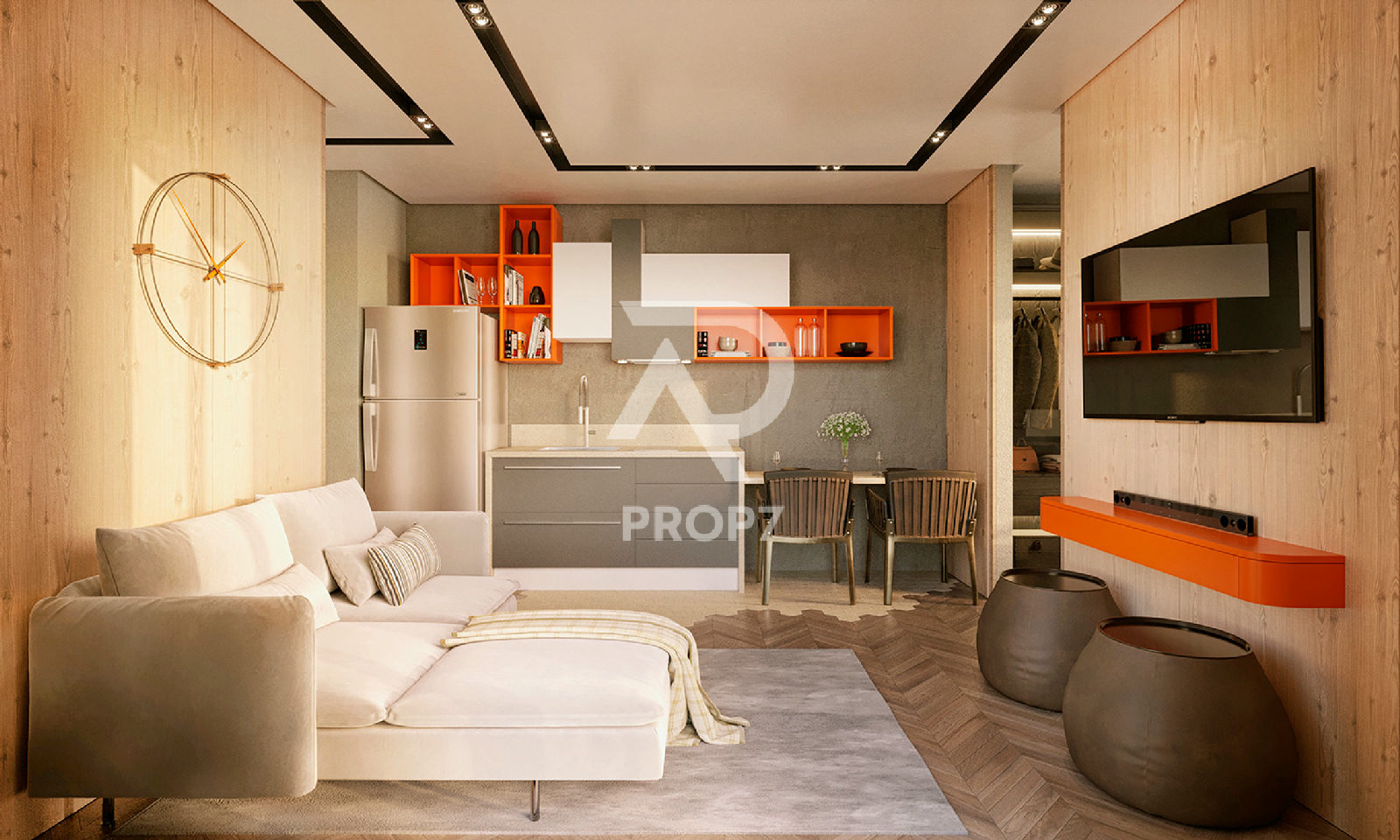 Studio 32,5 m² no Place Aclimação