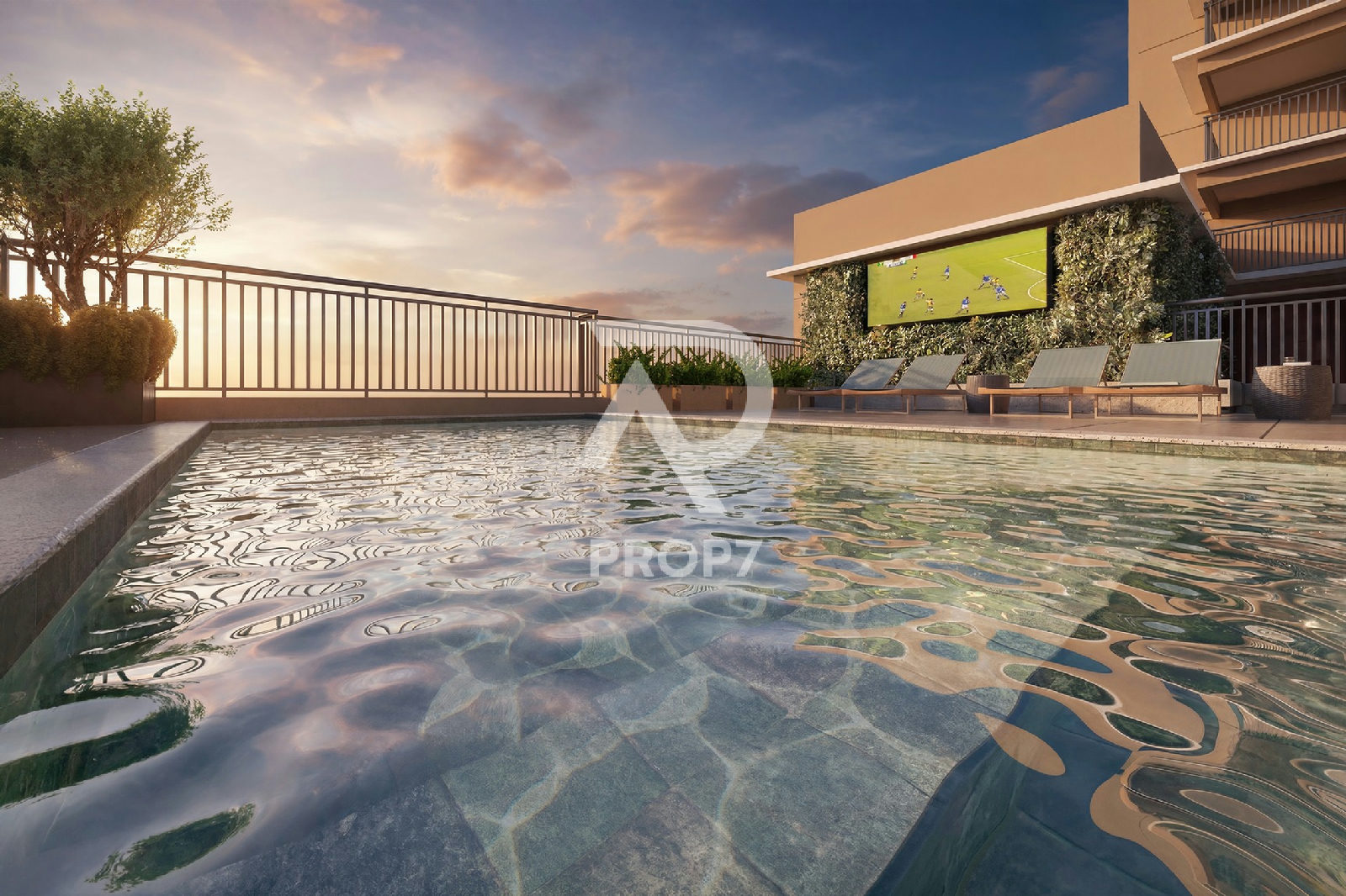 Studio 30,9 m² no Nex One Caiubi