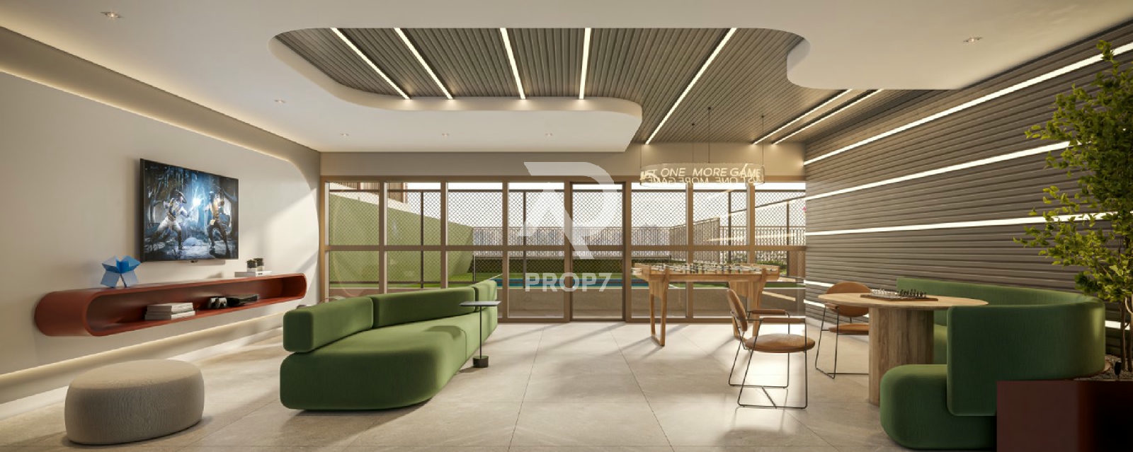 Studio 58,7 m² no Poema Liberdade
