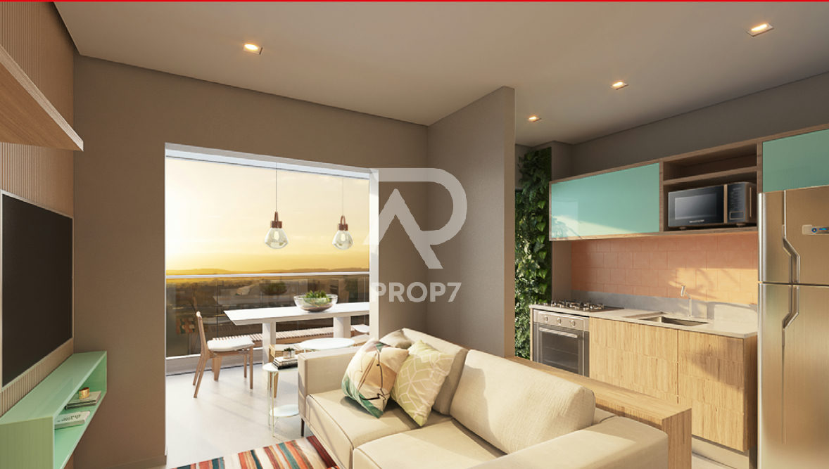 Studio 52,9 m² no Alive Home Club Belém