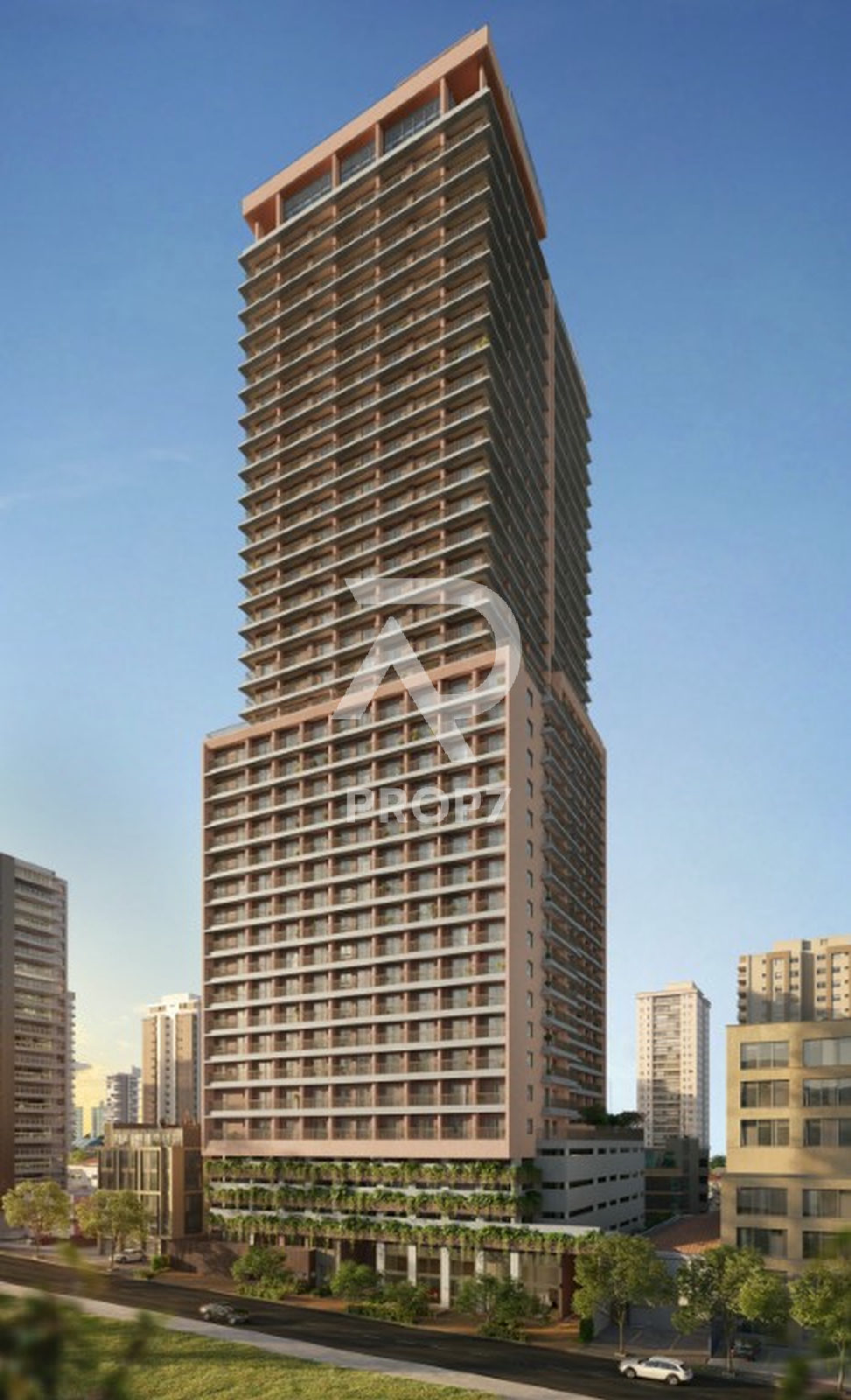 Studio NR 26,3 m² no Poema Liberdade NR
