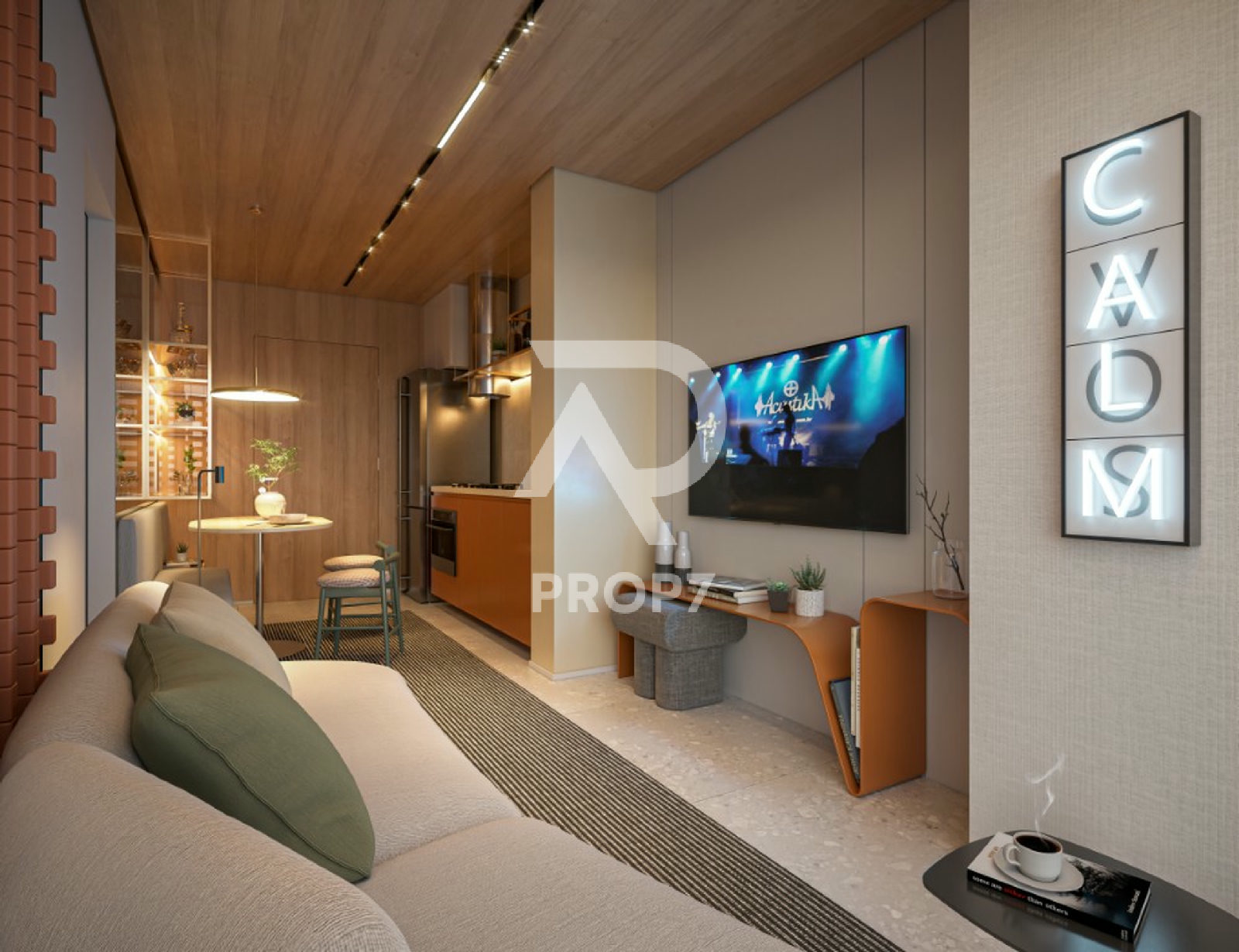 Studio NR 52,6 m² no Poema Liberdade NR