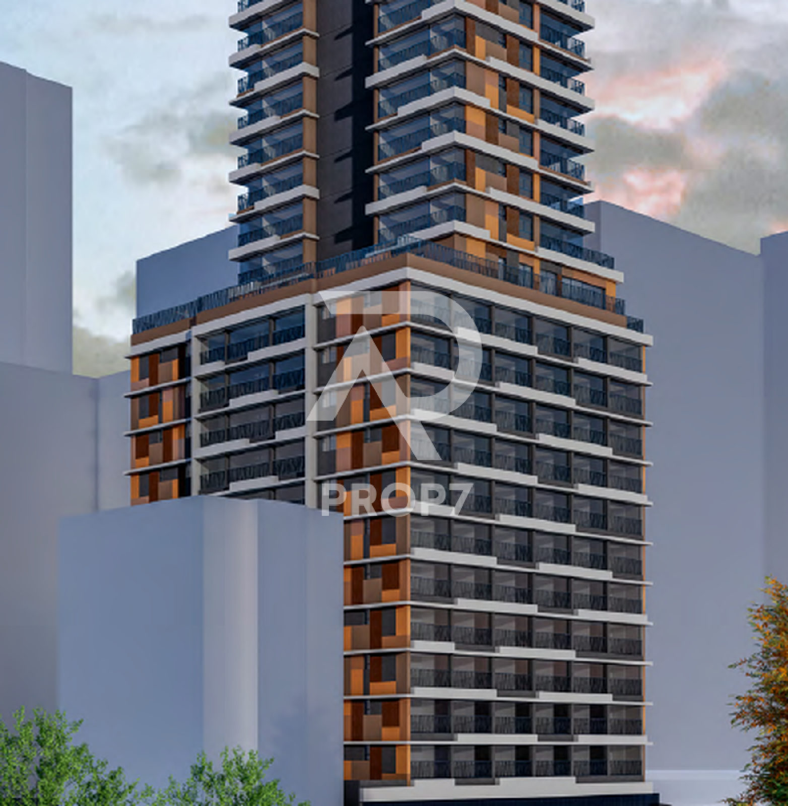 Studio 36,3 m² no Aurum Perdizes Studios