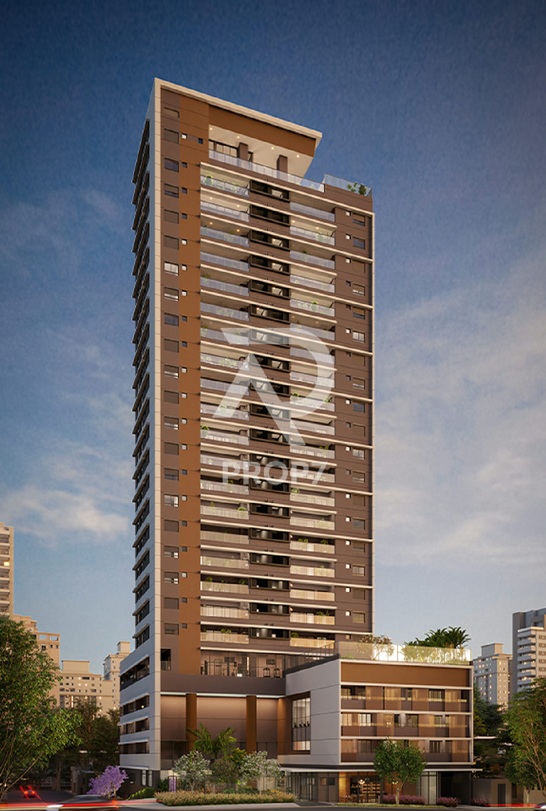 Studio NR 34,0 m² no Gaia Desing Studios Ibirapuera NR