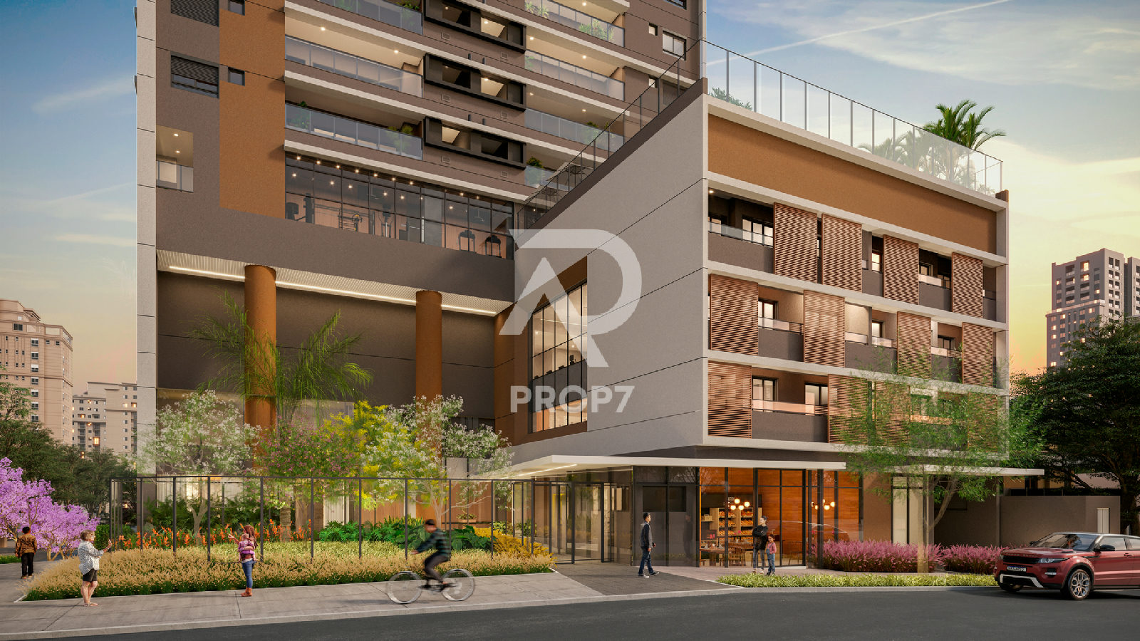 Studio NR 36,9 m² no Gaia Desing Studios Ibirapuera NR