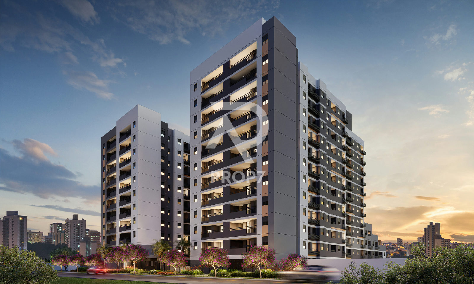 Studio 24 m² no Mundo Apto Elevato Bosque da Saúde