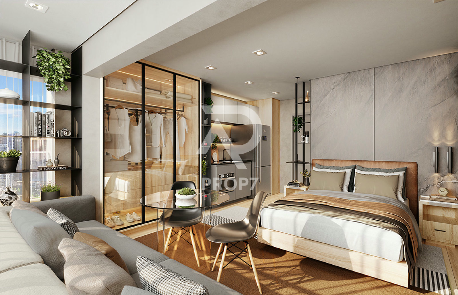 Studio 31,7 m² no Galleria SP