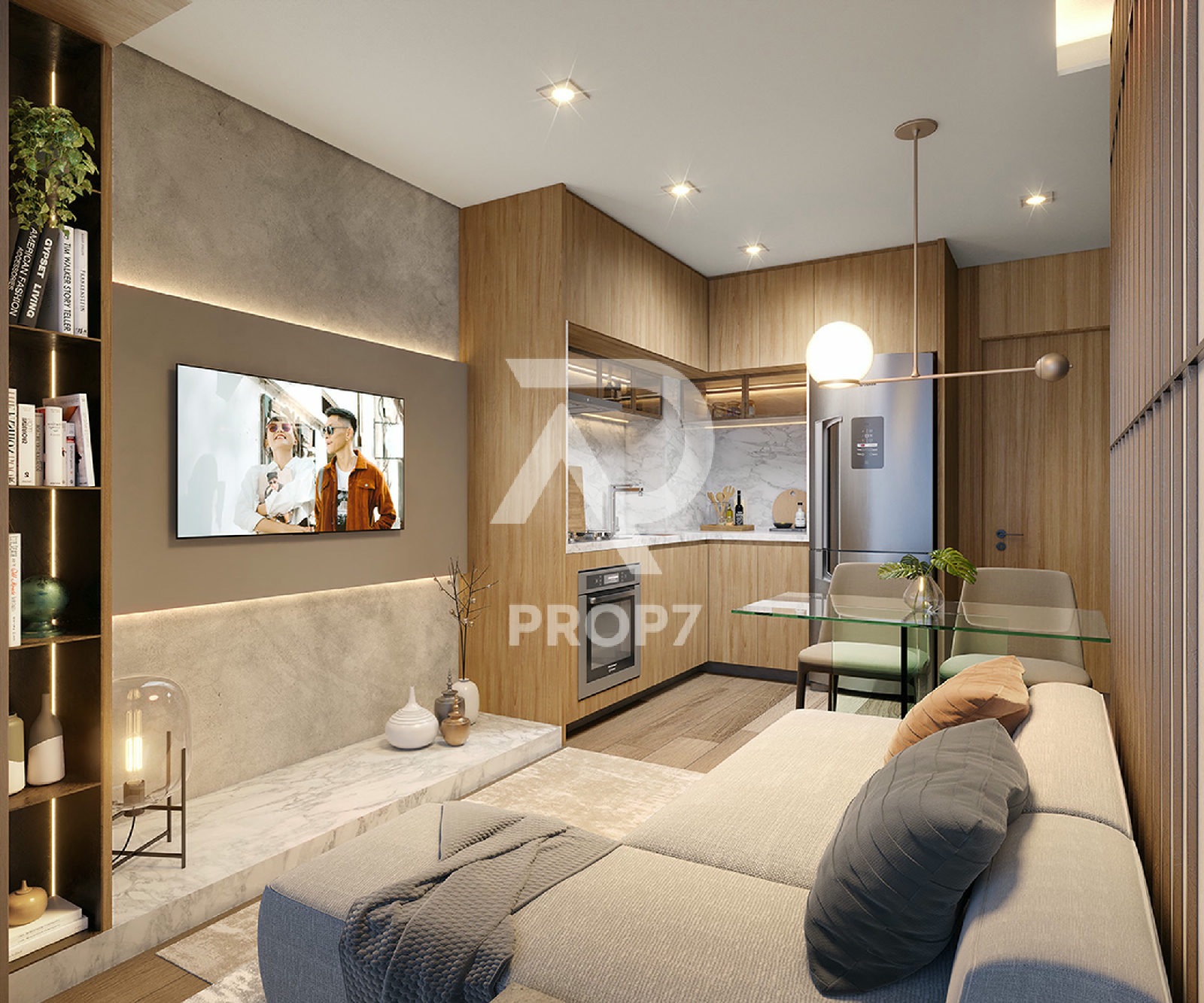 Studio 35,6 m² no Galleria SP